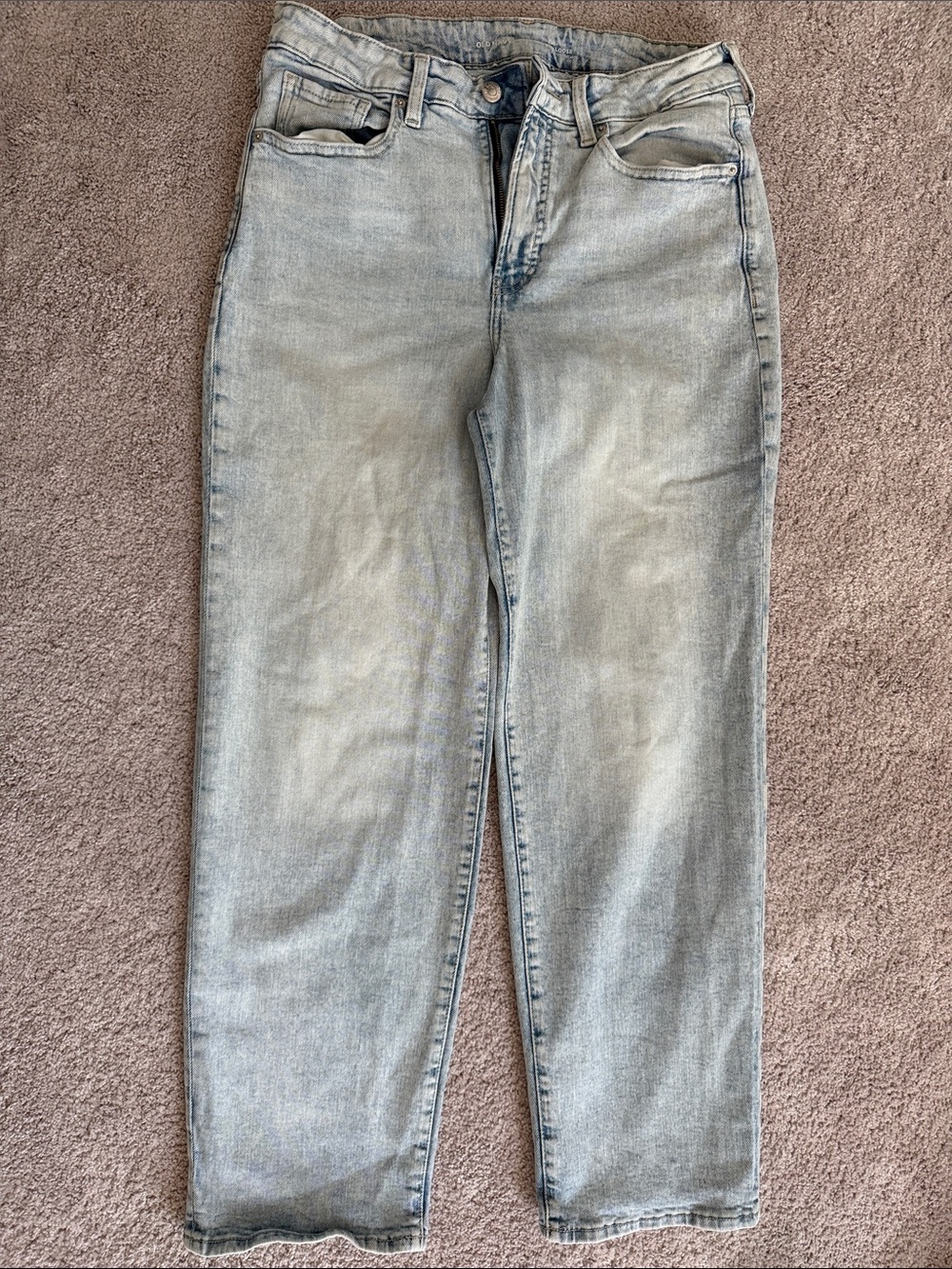 Old Navy Straight Leg Light Blue Jeans